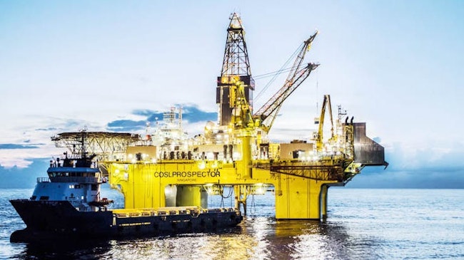 COSLProspector semi-submersible drilling rig