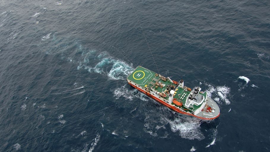offshore seismic vessel