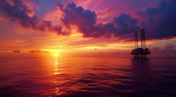 AI-generated jackup rig AI-generated jackup rig