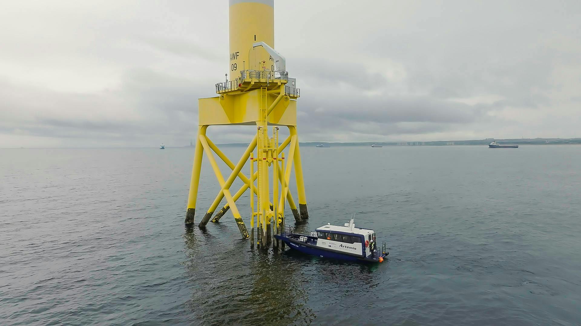 Artemis CTV conducts offshore trials Artemis CTV conducts offshore trials