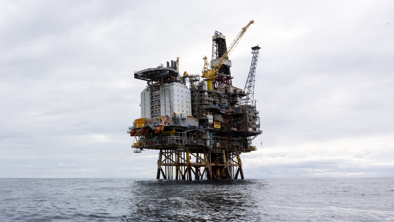 Brage is a crude oil producer located in the northern North Sea.