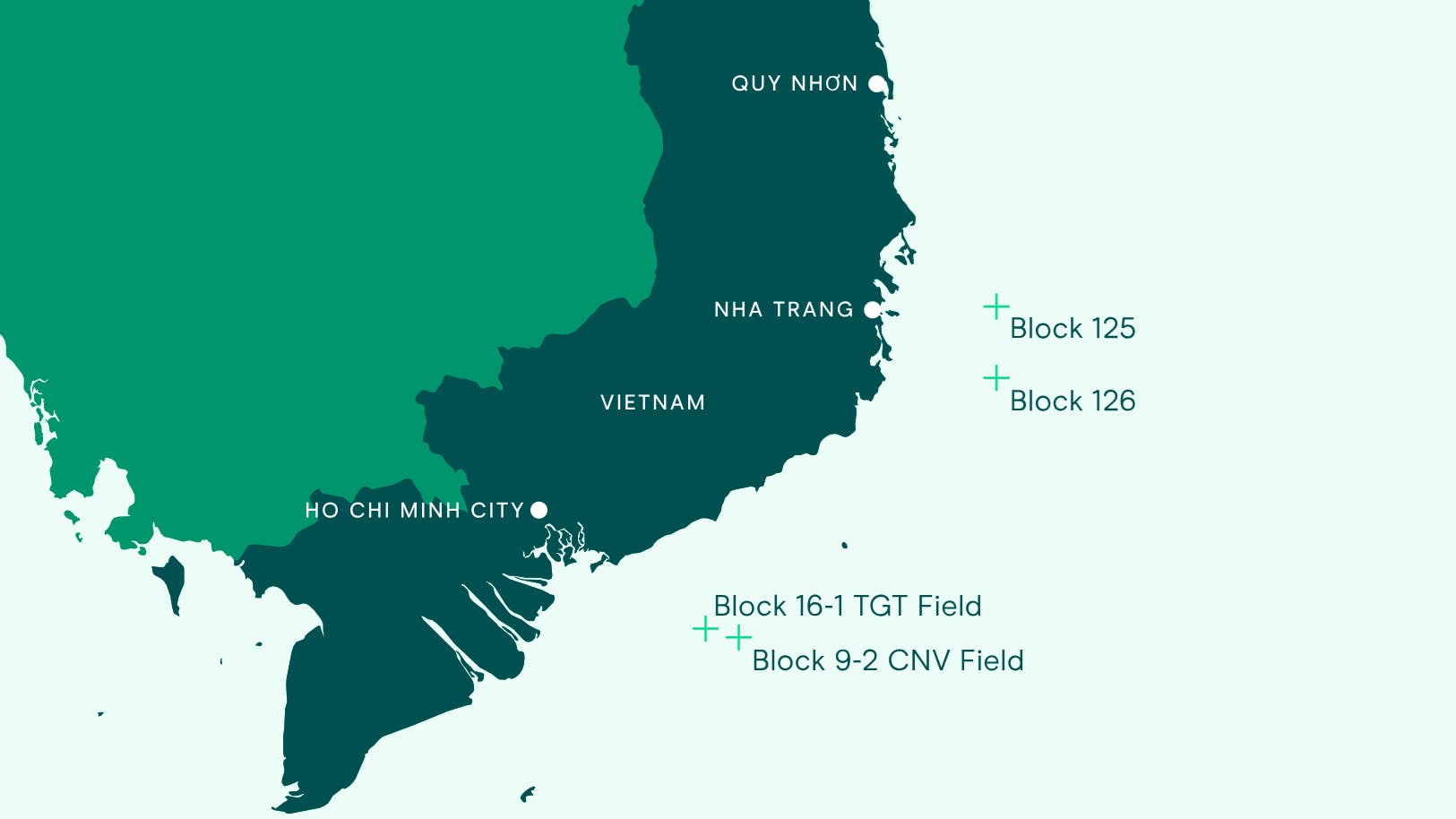 Pharos Energy has assets offshore Vietnam.