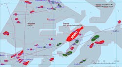 map of Duyung PSC and Mako gas field map of Duyung PSC and Mako gas field