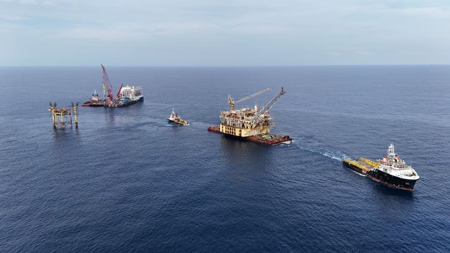 MOAB en route to Labuan Shipyard