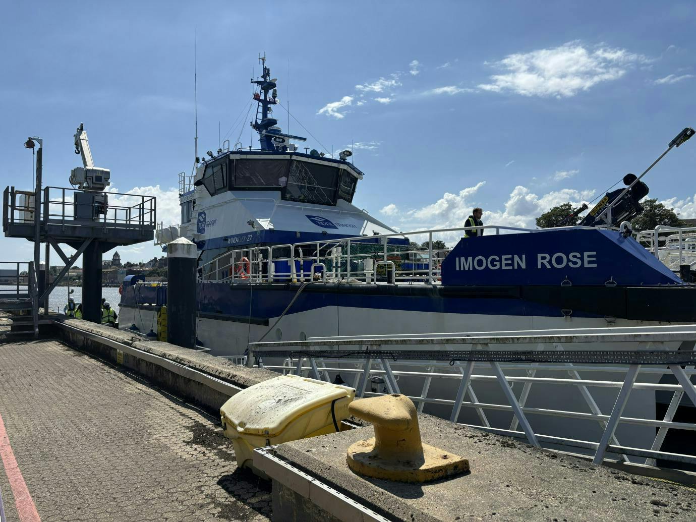 Imogen Rose CTV christened Imogen Rose CTV christened