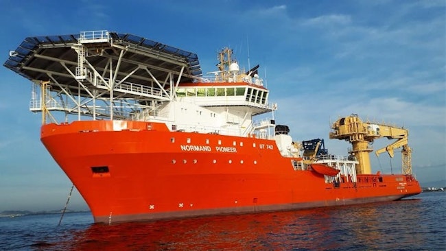 Normand Pioneer vessel