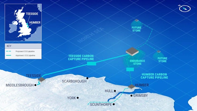 NEP Teesside map