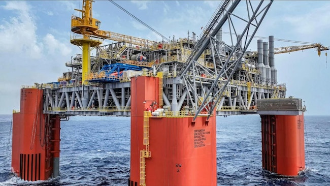 Shenandoah starts production offshore Gulf of Mexico