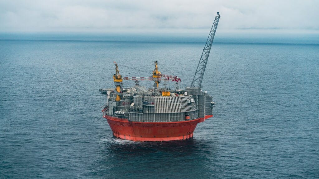 Goliat FPSO in the Barents Sea