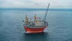 Goliat FPSO in the Barents Sea Goliat FPSO in the Barents Sea
