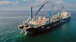 Saipem has completed pipeline installation for Equinor's Irpa project in the Norwegian Sea.