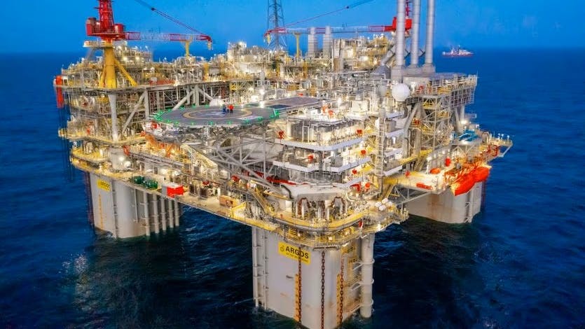 bp starts up Argos expansion project in &lsquo;Gulf of America&rsquo;