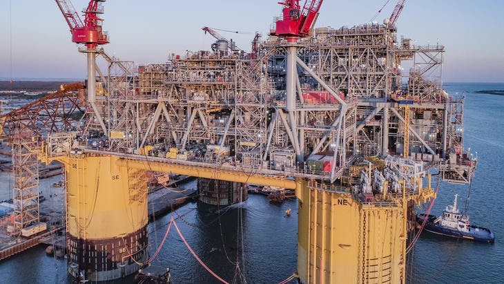 Appomattox semisubmersible platform