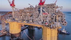 Appomattox semisubmersible platform Appomattox semisubmersible platform