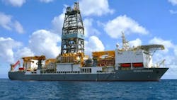 Valaris drillship offshore Brazil Valaris drillship offshore Brazil