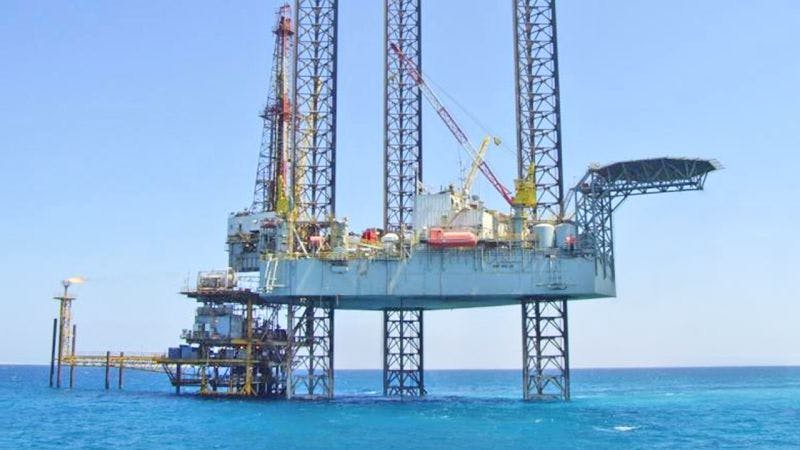 Rig 141 offshore Egypt