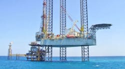 Rig 141 offshore Egypt Rig 141 offshore Egypt