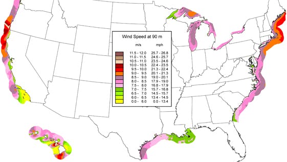 BOEM rescinds designated Wind Energy Areas on the Outer Continental Shelf