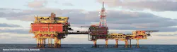 Platform K14-FA Dutch North Sea, Netherlands