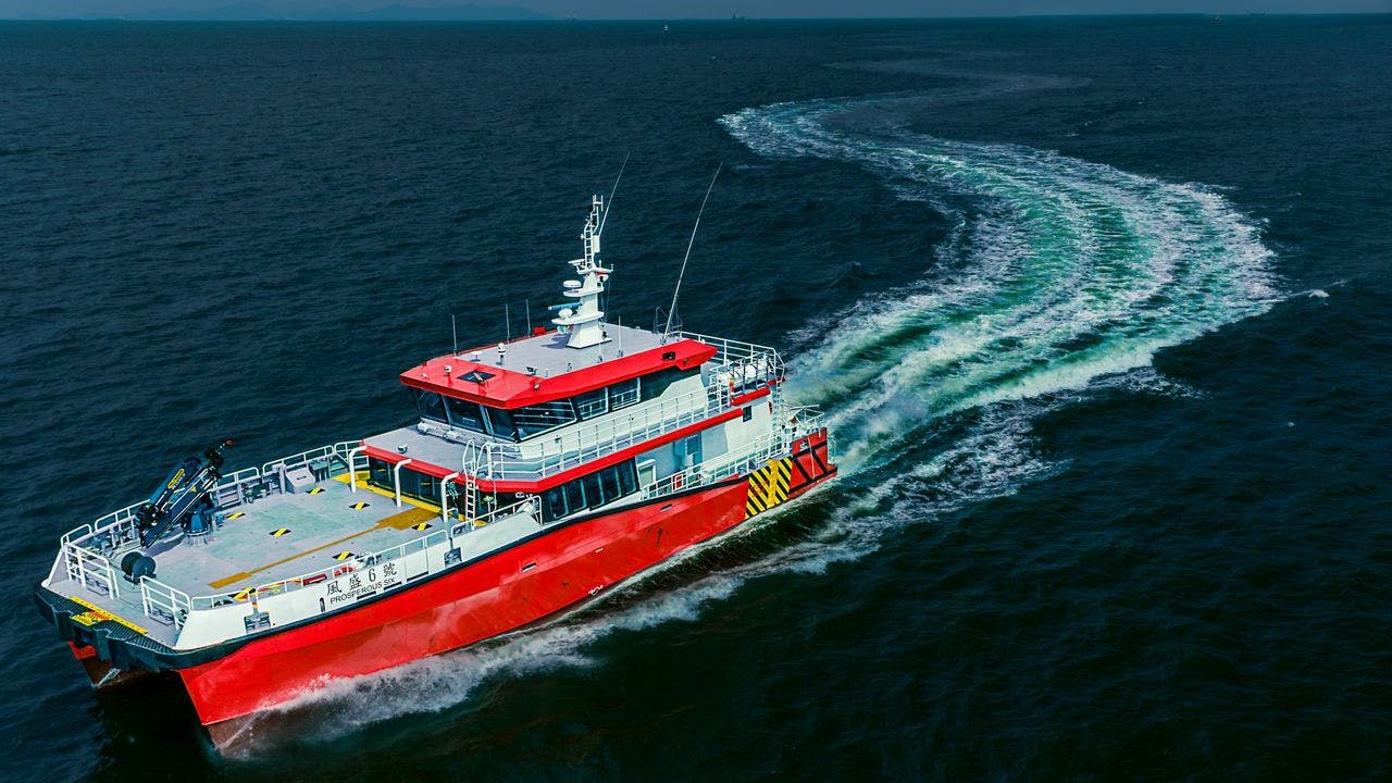 New Chartwell Marine crew transfer vessel (CTV)