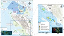 Figure 1 – Location Map of ONWA & OSWA PSCs Figure 1 – Location Map of ONWA & OSWA PSCs