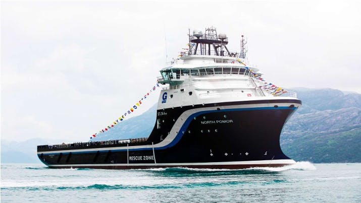 Tidewater vessel North Pomor will be transformed into stimulation vessel.