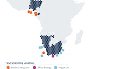 Meren's operations map Meren's operations map