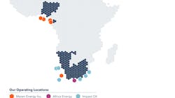 Meren's operations map Meren's operations map