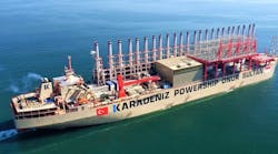 Karpowership's Khan-class Karadeniz Powership Onur Sultan Karpowership's Khan-class Karadeniz Powership Onur Sultan