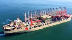 Karpowership's Khan-class Karadeniz Powership Onur Sultan Karpowership's Khan-class Karadeniz Powership Onur Sultan