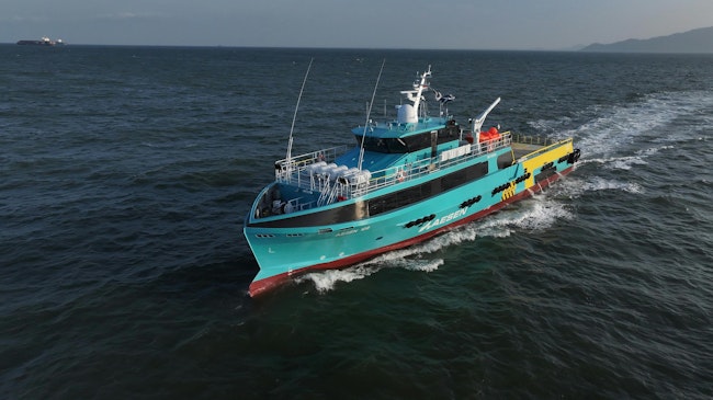 Strategic Marine delivers two fast crew boats to Aesen