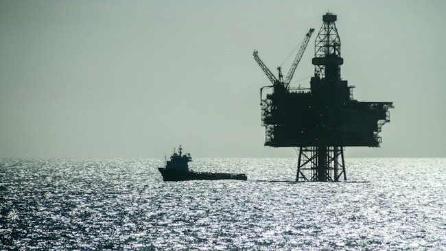 offshore platform and vessel