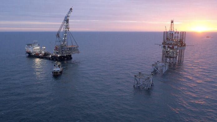 offshore Cygnus gas field