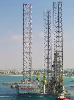 Shelf Drilling Tenacious jackup drilling unit Shelf Drilling Tenacious jackup drilling unit
