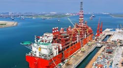 Nguya FLNG unit Nguya FLNG unit