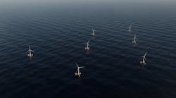 Salamander offshore wind farm with Odfjell Oceanwind's Deepsea Star Salamander offshore wind farm with Odfjell Oceanwind's Deepsea Star