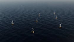 Salamander offshore wind farm with Odfjell Oceanwind's Deepsea Star Salamander offshore wind farm with Odfjell Oceanwind's Deepsea Star