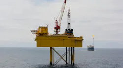 offshore Maari Field wellhead platform and Raroa FPSO