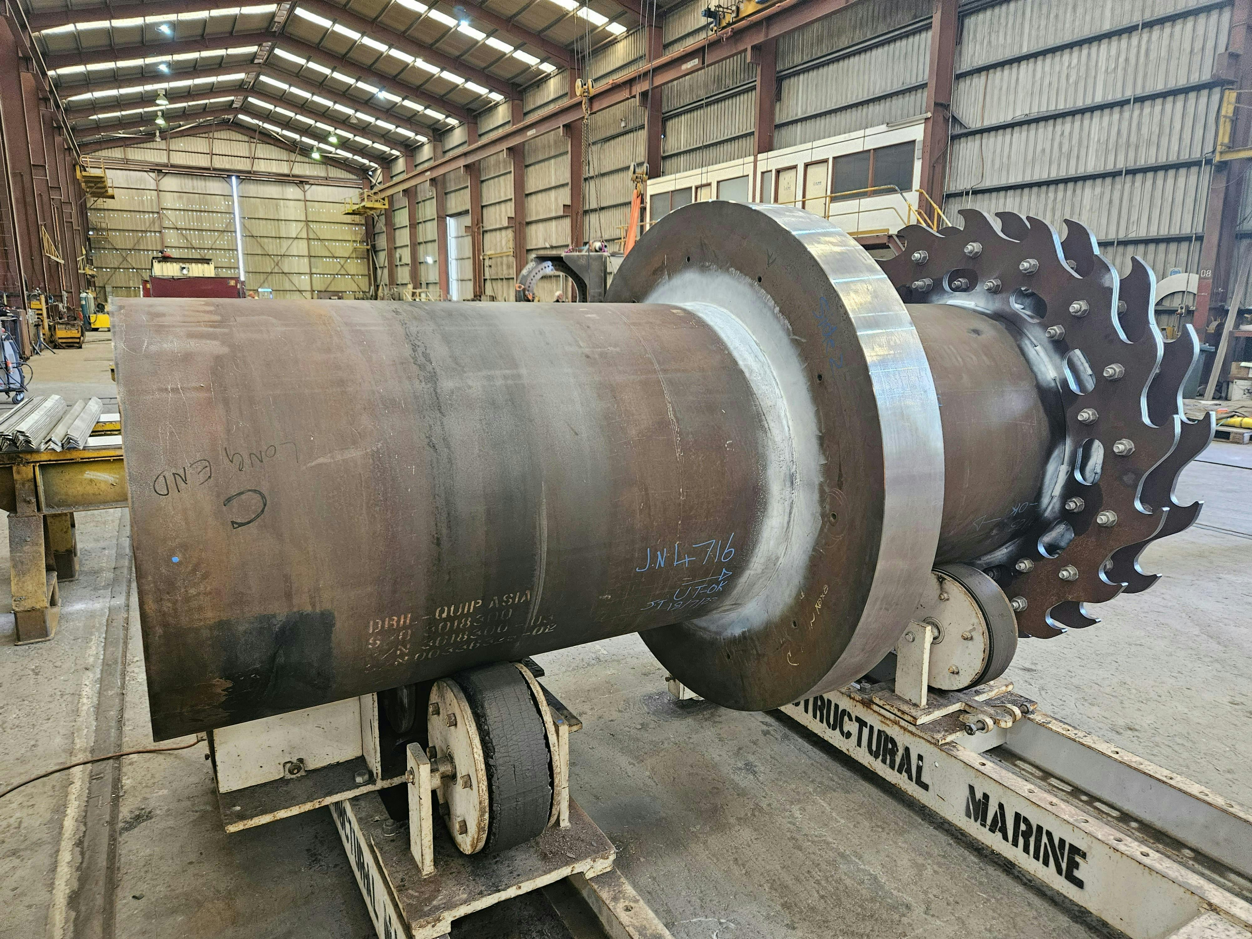 36-in. conductor section with drive wheel 36-in. conductor section with drive wheel