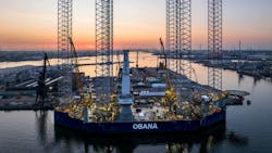 Obana self-elevating heavy-lift jackup Obana self-elevating heavy-lift jackup