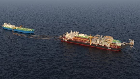 MODEC LCO2 FSIU offloading to MOL LCO2 Carrier MODEC LCO2 FSIU offloading to MOL LCO2 Carrier