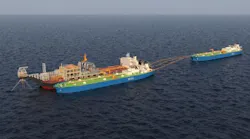 MODEC LCO2 FSIU showing offloading to MOL LCO2 carriers MODEC LCO2 FSIU showing offloading to MOL LCO2 carriers