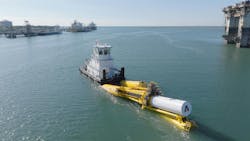 Aikido demonstrator platform was transported by vessel. Aikido demonstrator platform was transported by vessel.