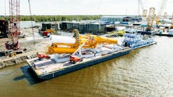 Aikido One demonstrator platform at Harvey shipyard Aikido One demonstrator platform at Harvey shipyard