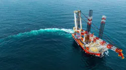 Huisman to supply third leg encircling crane for offshore wind turbine vessel