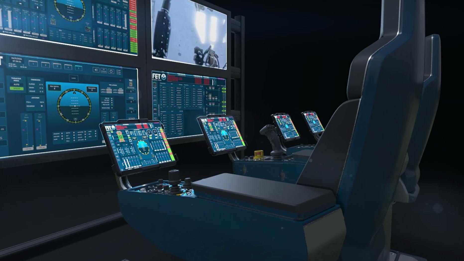 Control system's network connectivity allows for remote operations