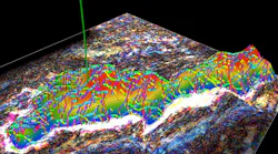 Geoteric's AI seismic interpretation software