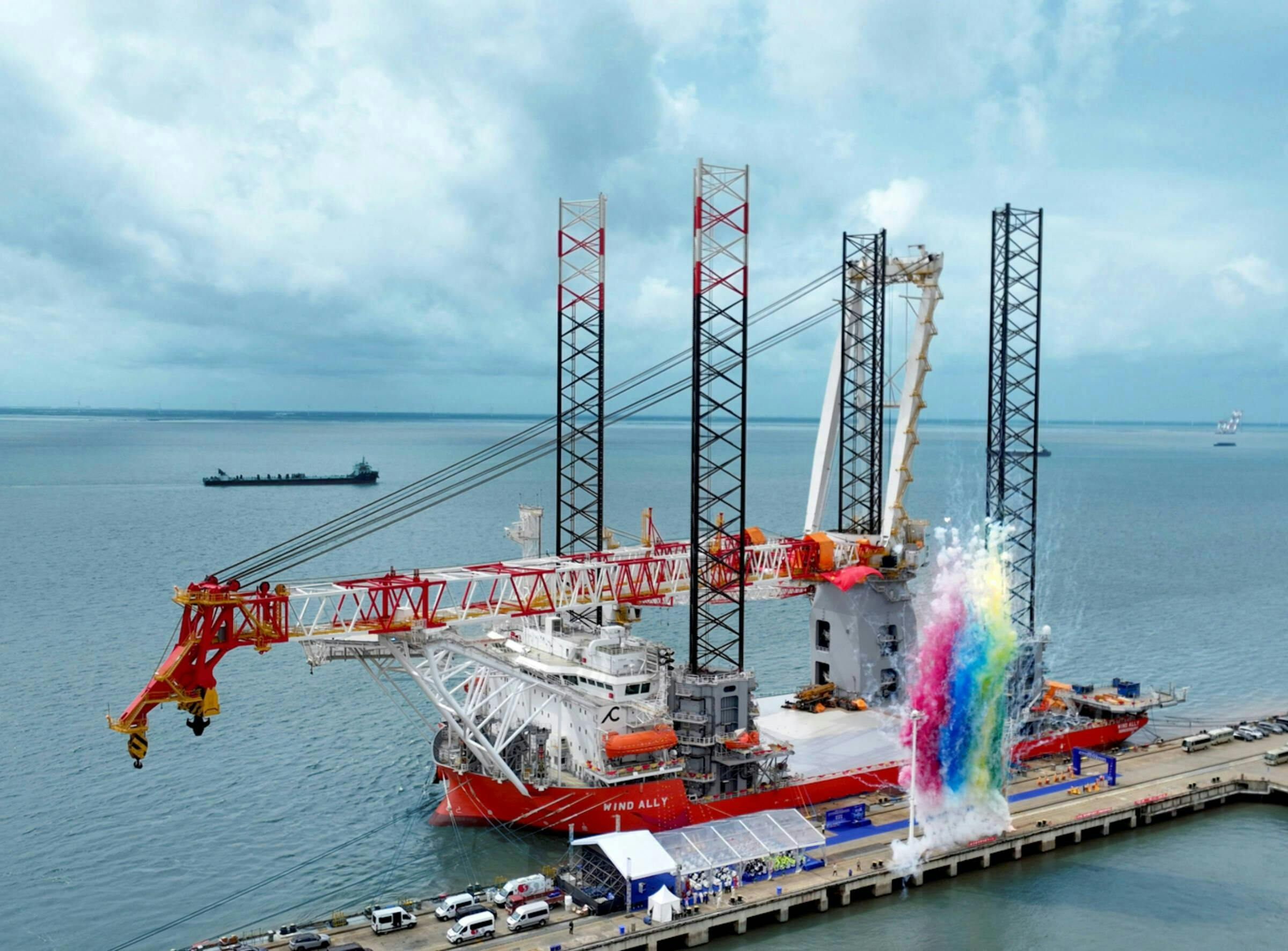 Cadeler's new Wind Ally vessel