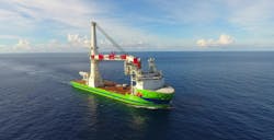 Green Jade floating offshore installation vessel Green Jade floating offshore installation vessel