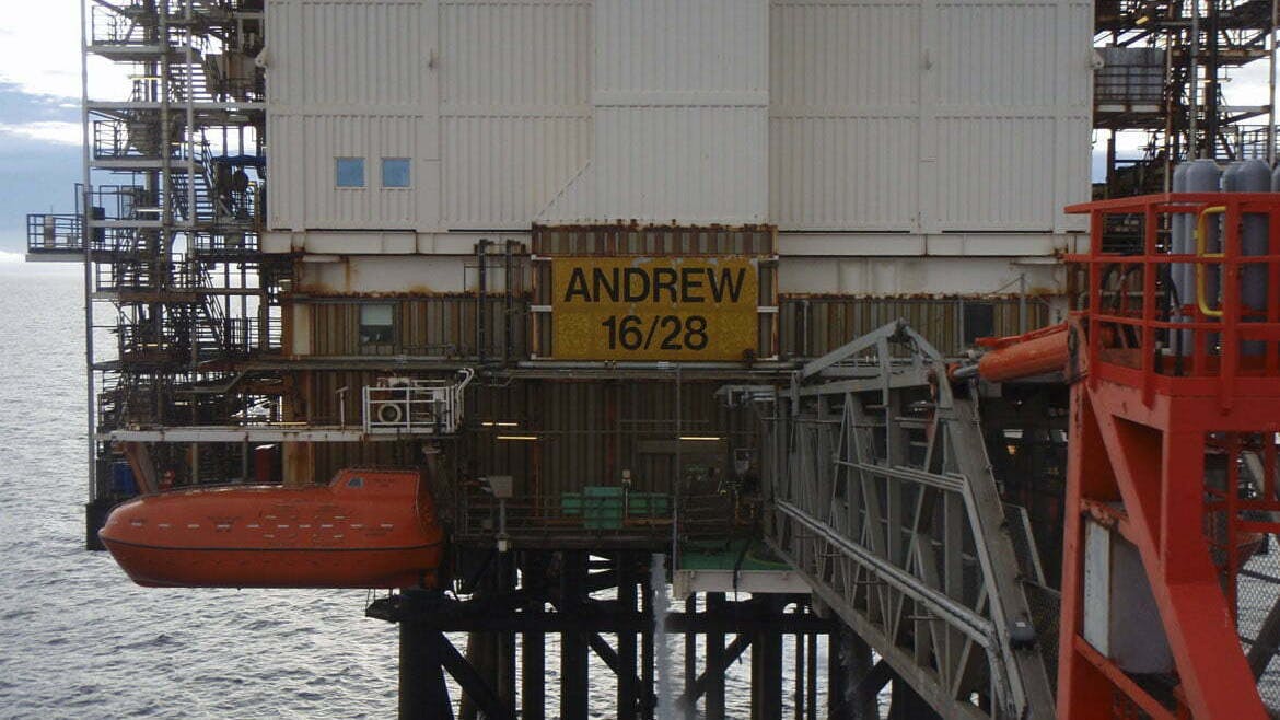 offshore Andrew platform
